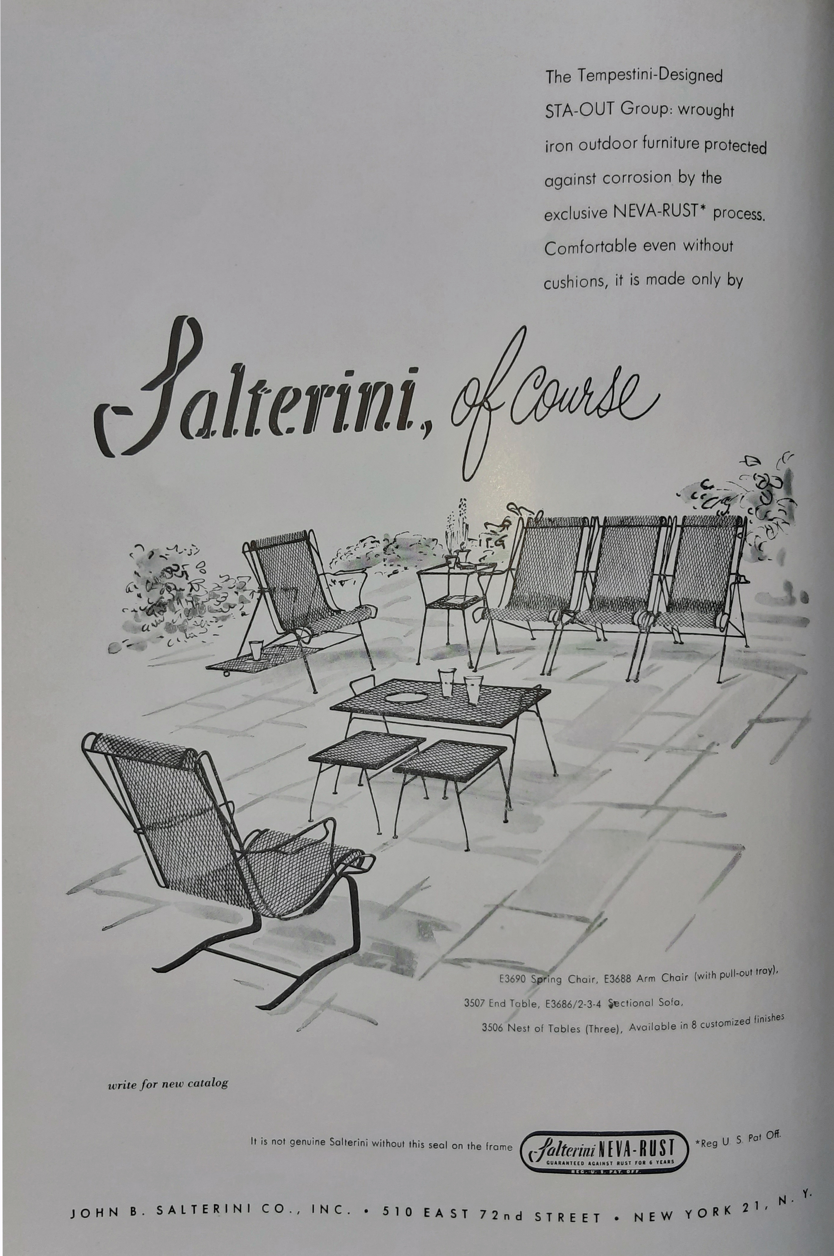Salterei advertising on Interiors