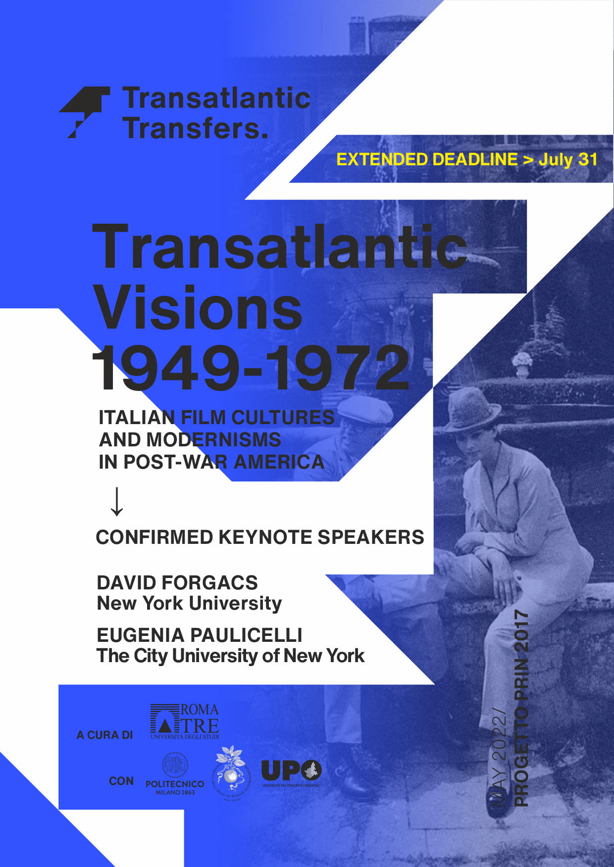 Transatlantic Visions 1949-1972. Italian film cultures and modernisms in post-war America