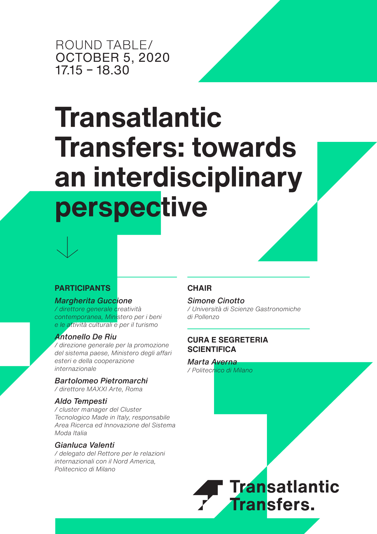 Transatlantic Transfers: towards an interdisciplinary perspective